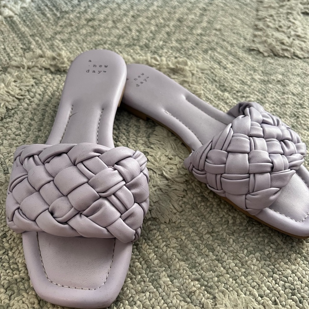 Target A New Day Carissa Woven Slide Sandal